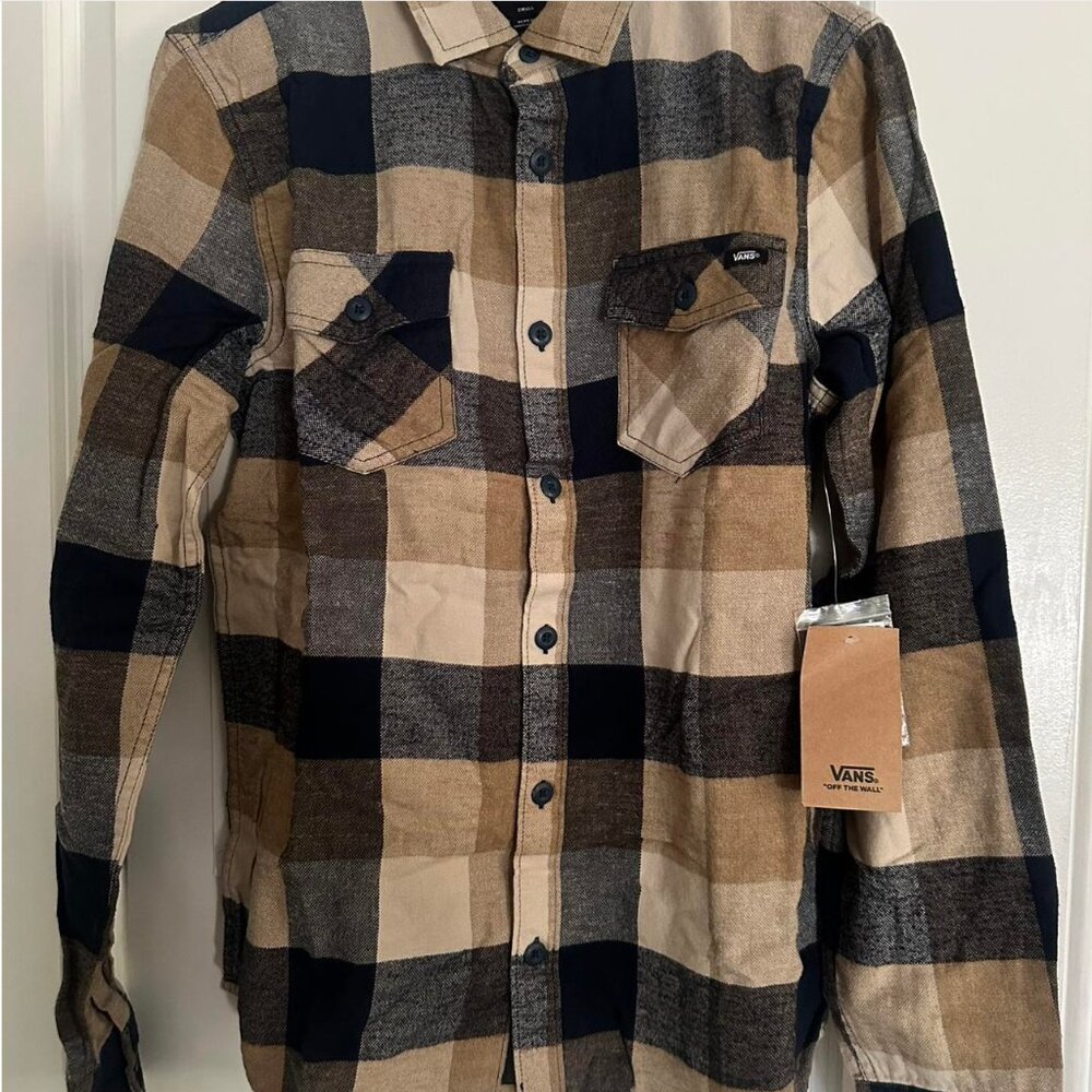 Brand New Vans Flannel With Tags Size S Men